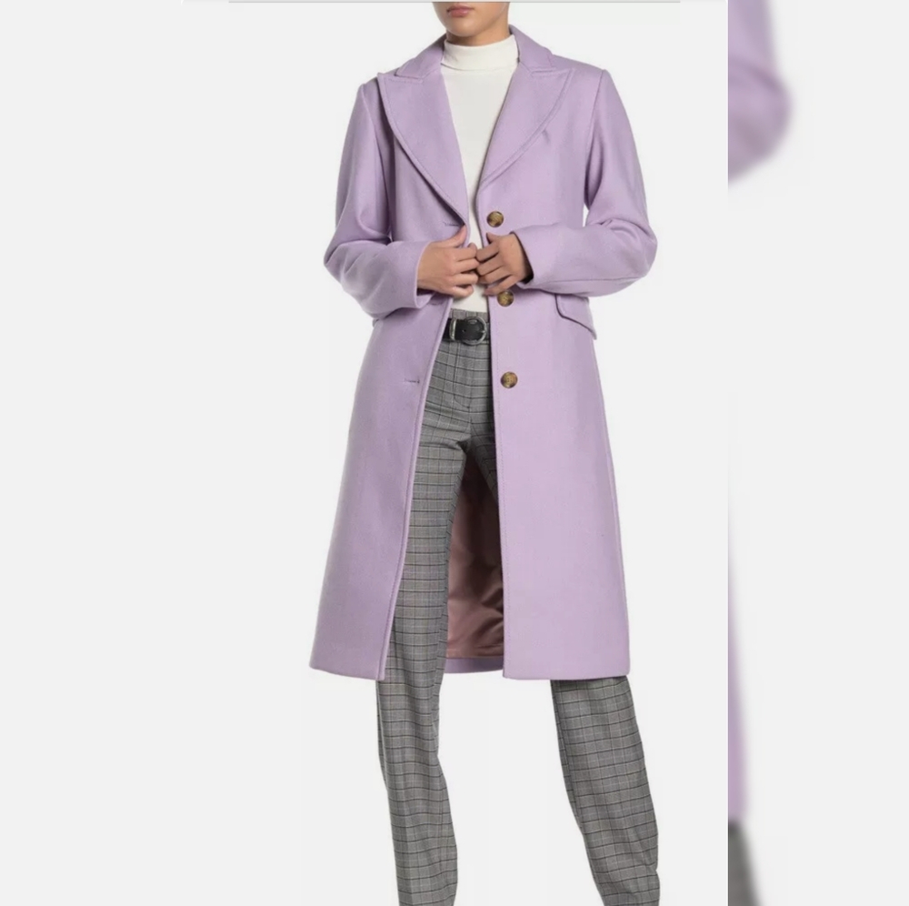 Kate Spade Wool blend knee length coat, NWT